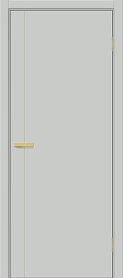 Межкомнатная дверь BRAVO Браво-0.10.П (SG:P3) Grey Silk