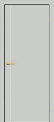 Межкомнатная дверь BRAVO Браво-0.10.П (SG:P3) Grey Silk