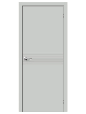 Межкомнатная дверь BRAVO Граффити-23 Grey Pro Винил
