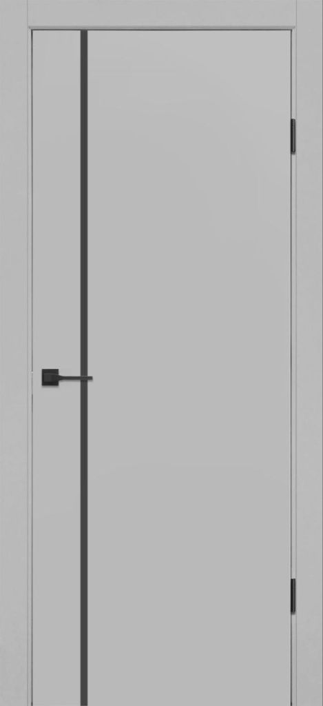 Межкомнатная дверь ДП-46.11 Gray silk Экошпон