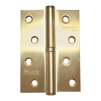 Петля дверная разъемная ADDEN BAU. 100X75X2.5 RIGHT SATIN GOLD (цвет МАТОВОЕ ЗОЛОТО)