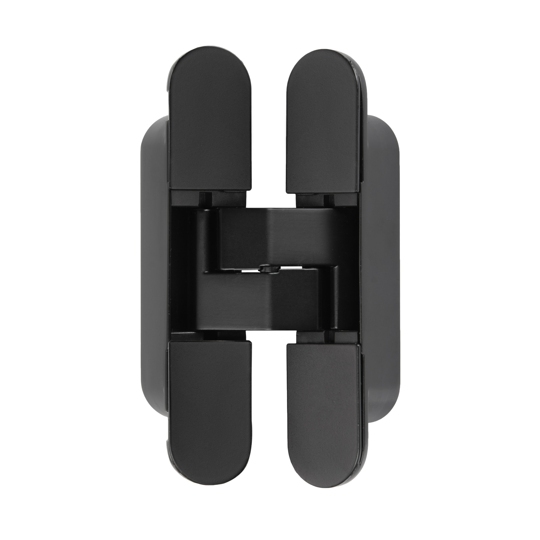 Петля скрытая с 3D регулировкой  115x23-3D-M.BLACK (чёрный матовый)