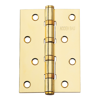 Петля универсальная с четырьмя подшипниками ADDEN BAU. 100X70X2.5 4BB POLISH GOLD (цвет БЛЕСТЯЩЕЕ ЗОЛОТО)