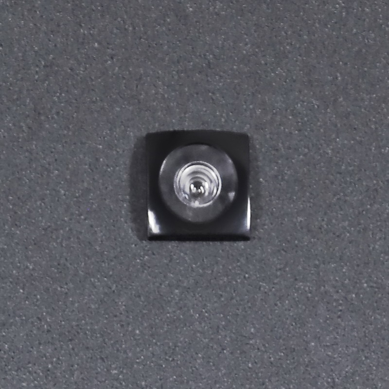Входная дверь АСД "Беркут" с зеркалом (биометрический замок Smart lock Y12) Букле графит/Бетон светлый