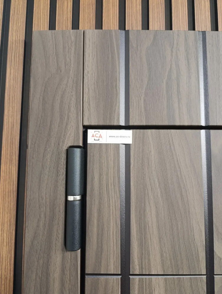 Входная дверь АСД &laquo;Сидней&raquo; с зеркалом (биометрический Smart lock замок Y23) Муар серый/Белый матовый