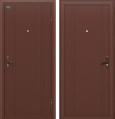 Входная дверь BRAVO Door Out 101 Антик Медь/Антик Медь